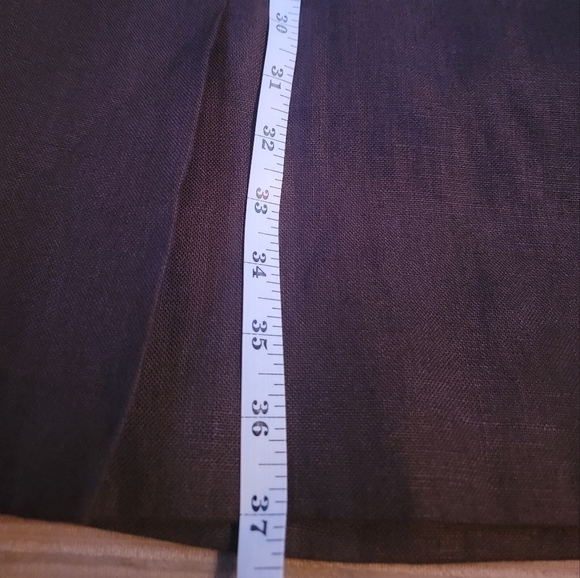 EUC Talbots Petites Chocolate Brown Sheath Dress Size 4/6P - Picture 7 of 11